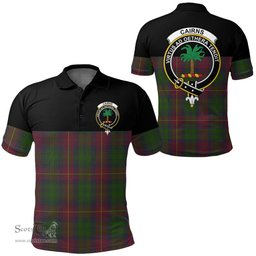 Scottish Cairns Clan Tartan Polo Shirt - Golf Special Style Scottish Plaid Tartan Plaid