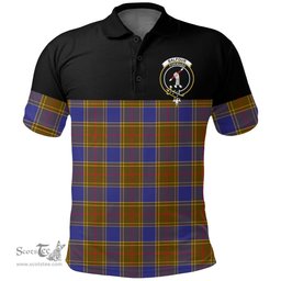 Scottish Balfour Modern Clan Tartan Polo Shirt - Golf Special Style Scottish Plaid Tartan Plaid