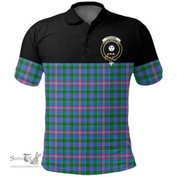 Scottish Pitcairn Hunting Clan Tartan Polo Shirt - Golf Special Style Scottish Plaid Tartan Plaid