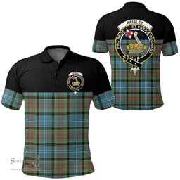 Scottish Paisley District Clan Tartan Polo Shirt - Golf Special Style Scottish Plaid Tartan Plaid