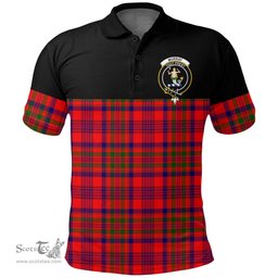 Scottish Murray of Tulloch Modern Clan Tartan Polo Shirt - Golf Special Style Scottish Plaid Tartan Plaid