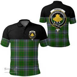 Scottish Pringle Clan Tartan Polo Shirt - Golf Special Style Scottish Plaid Tartan Plaid