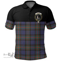 Scottish Fletcher of Dunans Clan Tartan Polo Shirt - Golf Special Style Scottish Plaid Tartan Plaid