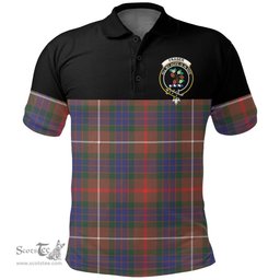 Scottish Fraser Hunting Modern Clan Tartan Polo Shirt - Golf Special Style Scottish Plaid Tartan Plaid