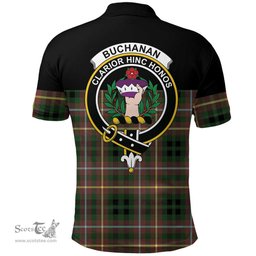 Scottish Buchanan Hunting Clan Tartan Polo Shirt - Golf Special Style Scottish Plaid Tartan Plaid