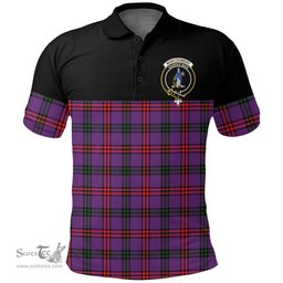 Scottish Montgomery Modern Clan Tartan Polo Shirt - Golf Special Style Scottish Plaid Tartan Plaid
