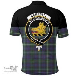 Scottish Campbell Argyll Modern Clan Tartan Polo Shirt - Golf Special Style Scottish Plaid Tartan Plaid