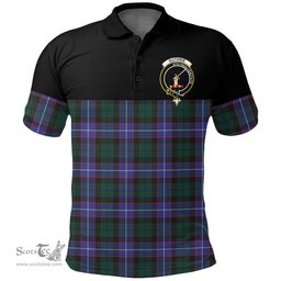 Scottish Guthrie Modern Clan Tartan Polo Shirt - Golf Special Style Scottish Plaid Tartan Plaid