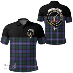 Scottish Guthrie Modern Clan Tartan Polo Shirt - Golf Special Style Scottish Plaid Tartan Plaid