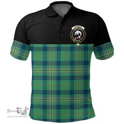 Scottish Kennedy Ancient Clan Tartan Polo Shirt - Golf Special Style Scottish Plaid Tartan Plaid
