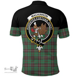 Scottish MacKinnon Hunting Ancient Clan Tartan Polo Shirt - Golf Special Style Scottish Plaid Tartan Plaid
