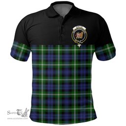 Scottish Baillie Modern Clan Tartan Polo Shirt - Golf Special Style Scottish Plaid Tartan Plaid