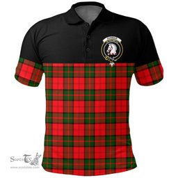 Scottish Dunbar Modern Clan Tartan Polo Shirt - Golf Special Style Scottish Plaid Tartan Plaid