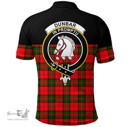 Scottish Dunbar Modern Clan Tartan Polo Shirt - Golf Special Style Scottish Plaid Tartan Plaid