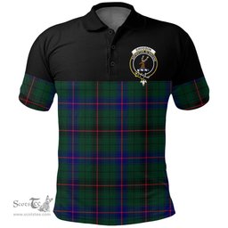 Scottish Davidson Modern Clan Tartan Polo Shirt - Golf Special Style Scottish Plaid Tartan Plaid