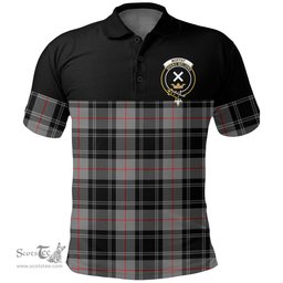 Scottish Moffat Modern Clan Tartan Polo Shirt - Golf Special Style Scottish Plaid Tartan Plaid