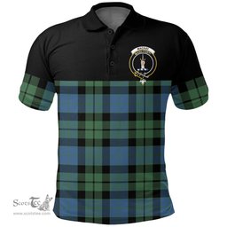 Scottish MacKay Ancient Clan Tartan Polo Shirt - Golf Special Style Scottish Plaid Tartan Plaid