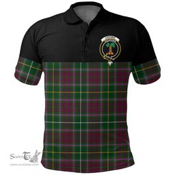 Scottish Crosbie Clan Tartan Polo Shirt - Golf Special Style Scottish Plaid Tartan Plaid