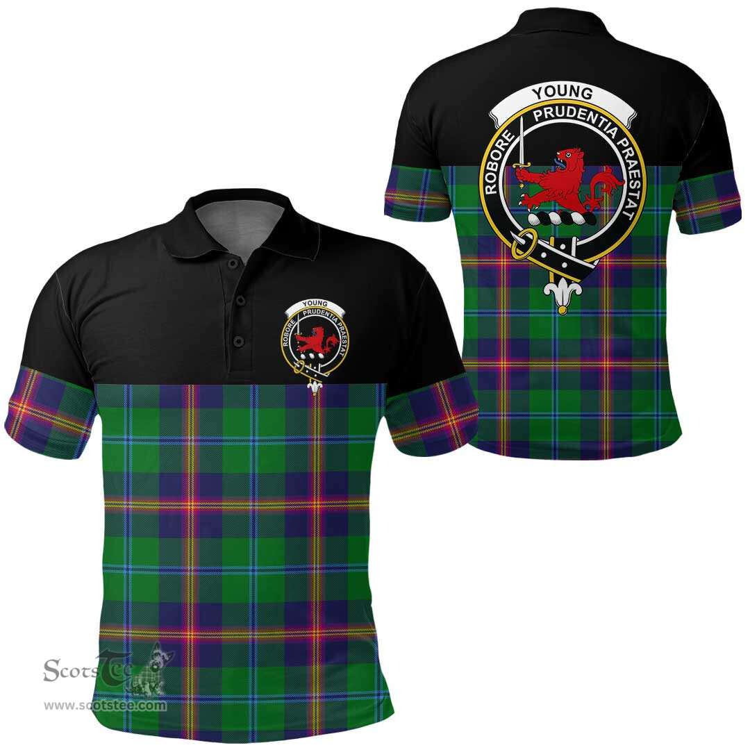 Scottish Young Modern Clan Tartan Polo Shirt - Golf Special Style Scottish Plaid Tartan Plaid