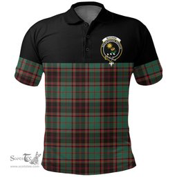 Scottish Buchan Ancient Clan Tartan Polo Shirt - Golf Special Style Scottish Plaid Tartan Plaid