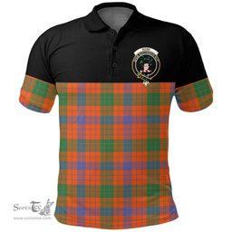 Scottish Ross Ancient Clan Tartan Polo Shirt - Golf Special Style Scottish Plaid Tartan Plaid
