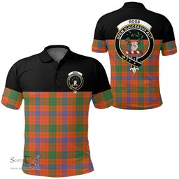 Scottish Ross Ancient Clan Tartan Polo Shirt - Golf Special Style Scottish Plaid Tartan Plaid