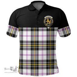 Scottish MacPherson Dress Modern Clan Tartan Polo Shirt - Golf Special Style Scottish Plaid Tartan Plaid