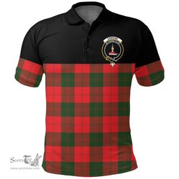 Scottish Erskine Modern Clan Tartan Polo Shirt - Golf Special Style Scottish Plaid Tartan Plaid