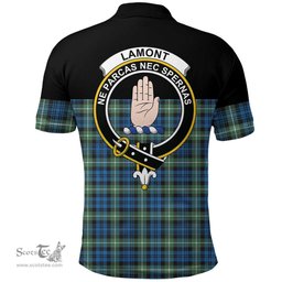 Scottish Lamont Ancient Clan Tartan Polo Shirt - Golf Special Style Scottish Plaid Tartan Plaid