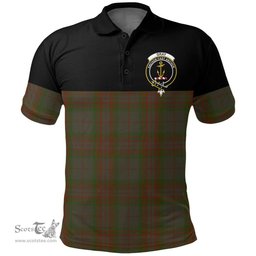 Scottish Gray Hunting Clan Tartan Polo Shirt - Golf Special Style Scottish Plaid Tartan Plaid