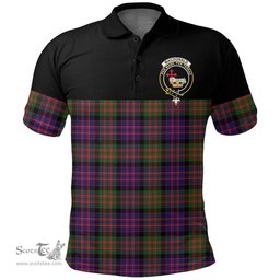 Scottish MacDonald Modern Clan Tartan Polo Shirt - Golf Special Style Scottish Plaid Tartan Plaid