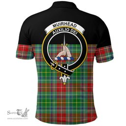Scottish Muirhead Clan Tartan Polo Shirt - Golf Special Style Scottish Plaid Tartan Plaid