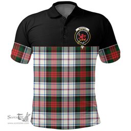 Scottish MacDuff Dress Modern Clan Tartan Polo Shirt - Golf Special Style Scottish Plaid Tartan Plaid