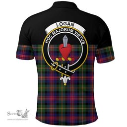 Scottish Logan Modern Clan Tartan Polo Shirt - Golf Special Style Scottish Plaid Tartan Plaid