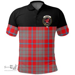Scottish Moubray Clan Tartan Polo Shirt - Golf Special Style Scottish Plaid Tartan Plaid