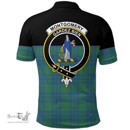 Scottish Montgomery Ancient Clan Tartan Polo Shirt - Golf Special Style Scottish Plaid Tartan Plaid
