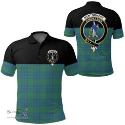 Scottish Montgomery Ancient Clan Tartan Polo Shirt - Golf Special Style Scottish Plaid Tartan Plaid