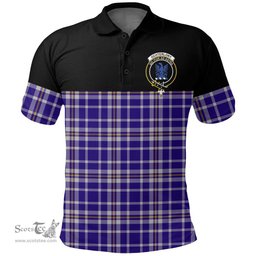 Scottish Ochterlony Clan Tartan Polo Shirt - Golf Special Style Scottish Plaid Tartan Plaid