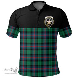 Scottish Urquhart Broad Red Ancient Clan Tartan Polo Shirt - Golf Special Style Scottish Plaid Tartan Plaid