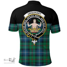 Scottish Urquhart Ancient Clan Tartan Polo Shirt - Golf Special Style Scottish Plaid Tartan Plaid