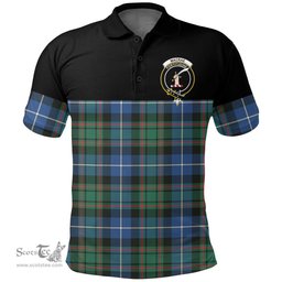 Scottish MacRae Hunting Ancient Clan Tartan Polo Shirt - Golf Special Style Scottish Plaid Tartan Plaid