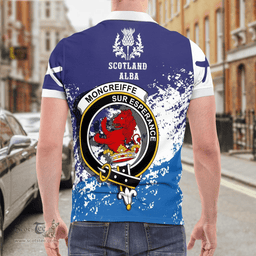 Scottish Moncreiffe Clan Crest Scotland Polo Shirt - Tartan Plaid Polo Shirt Scottish Plaid Tartan Plaid - ScotsTee - scotstee.com