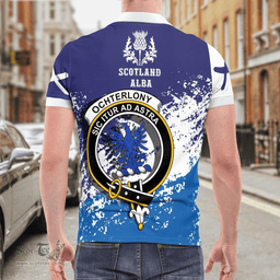Scottish Ochterlony Clan Crest Scotland Polo Shirt - Tartan Plaid Polo Shirt Scottish Plaid Tartan Plaid - ScotsTee - scotstee.com