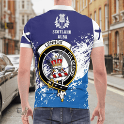 Scottish Lennox Kincaid Clan Crest Scotland Polo Shirt - Tartan Plaid Polo Shirt Scottish Plaid Tartan Plaid - ScotsTee - scotstee.com