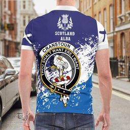 Scottish Cranstoun Clan Crest Scotland Polo Shirt - Tartan Plaid Polo Shirt Scottish Plaid Tartan Plaid - ScotsTee - scotstee.com