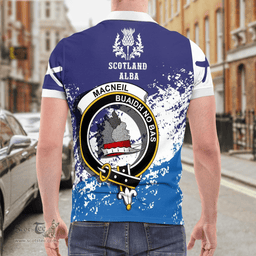 Scottish Macneil Of Barra Clan Crest Scotland Polo Shirt - Tartan Plaid Polo Shirt Scottish Plaid Tartan Plaid - ScotsTee - scotstee.com