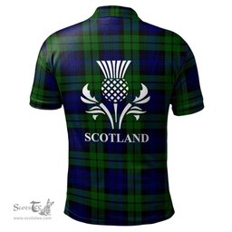 Scottish Bannatyne Clan It's In My DNA - DNA In Me Crest Tartan Polo Shirt Scottish Plaid Tartan Plaid - ScotsTee - scotstee.com