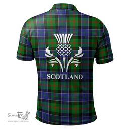 Scottish Paterson Clan It's In My DNA - DNA In Me Crest Tartan Polo Shirt Scottish Plaid Tartan Plaid - ScotsTee - scotstee.com