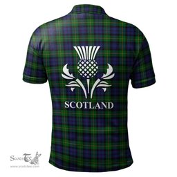Scottish Gordon Clan It's In My DNA - DNA In Me Crest Tartan Polo Shirt Scottish Plaid Tartan Plaid - ScotsTee - scotstee.com