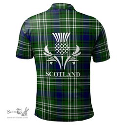 Scottish Swinton Clan It's In My DNA - DNA In Me Crest Tartan Polo Shirt Scottish Plaid Tartan Plaid - ScotsTee - scotstee.com